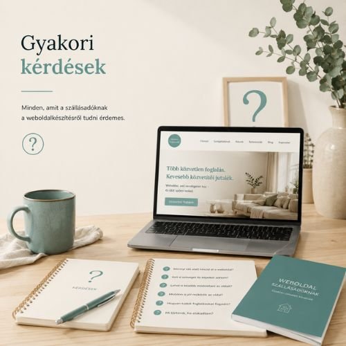 Weboldal készítés szállásadóknak gyakori kérdések