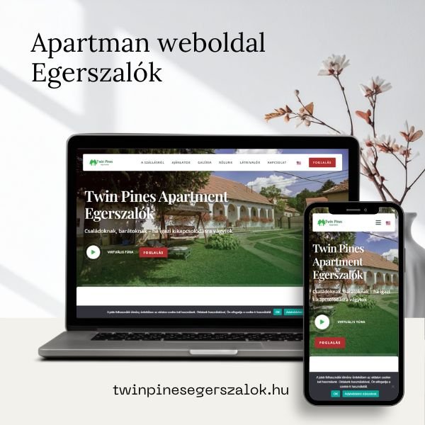 apartman weboldal Egerszalók