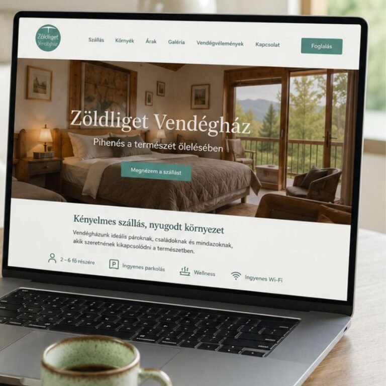 miért fontos a saját weboldal szállásadóknak